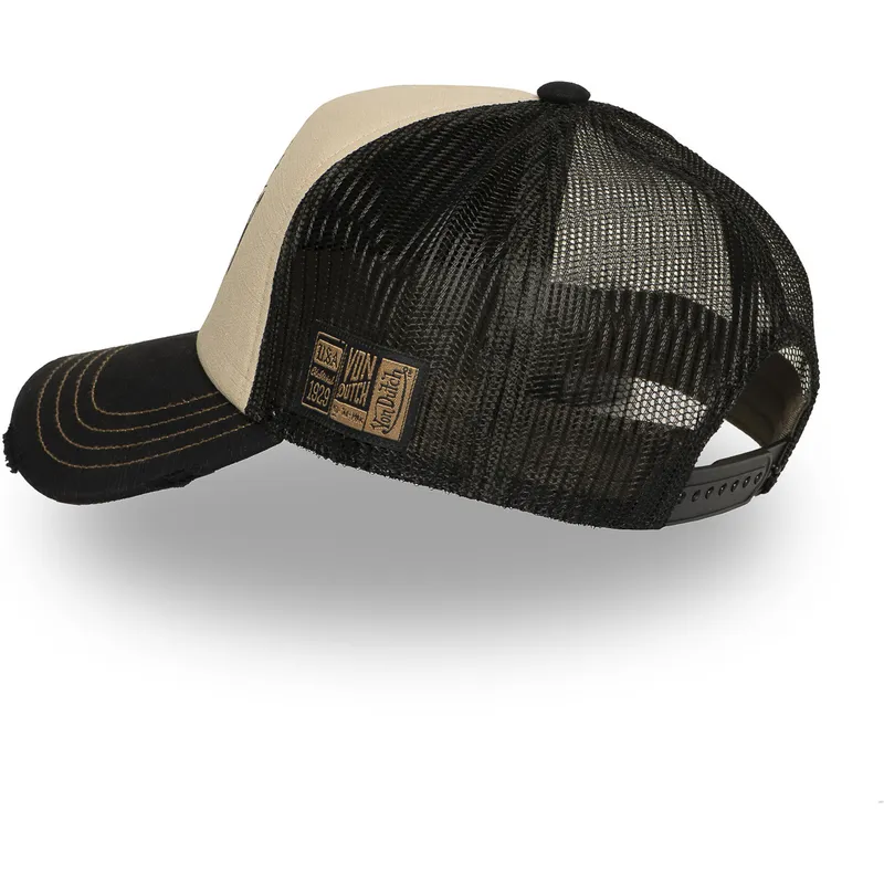 epci-curbata-bej-snapback-crew28-de-von-dutch