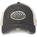 cap-curbata-gray-snapback-de-von-dutch
