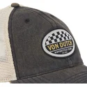 cap-curbata-gray-snapback-de-von-dutch