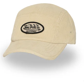 Șepci curbată bej reglabilă VEL01 de Von Dutch