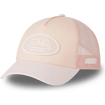 Różowa czapka trucker GLIT PI Von Dutch