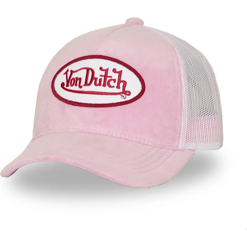 cappellino-trucker-rosa-e-bianco-kylie-p-di-von-dutch
