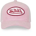 cap-curbata-pink-snapback-de-von-dutch