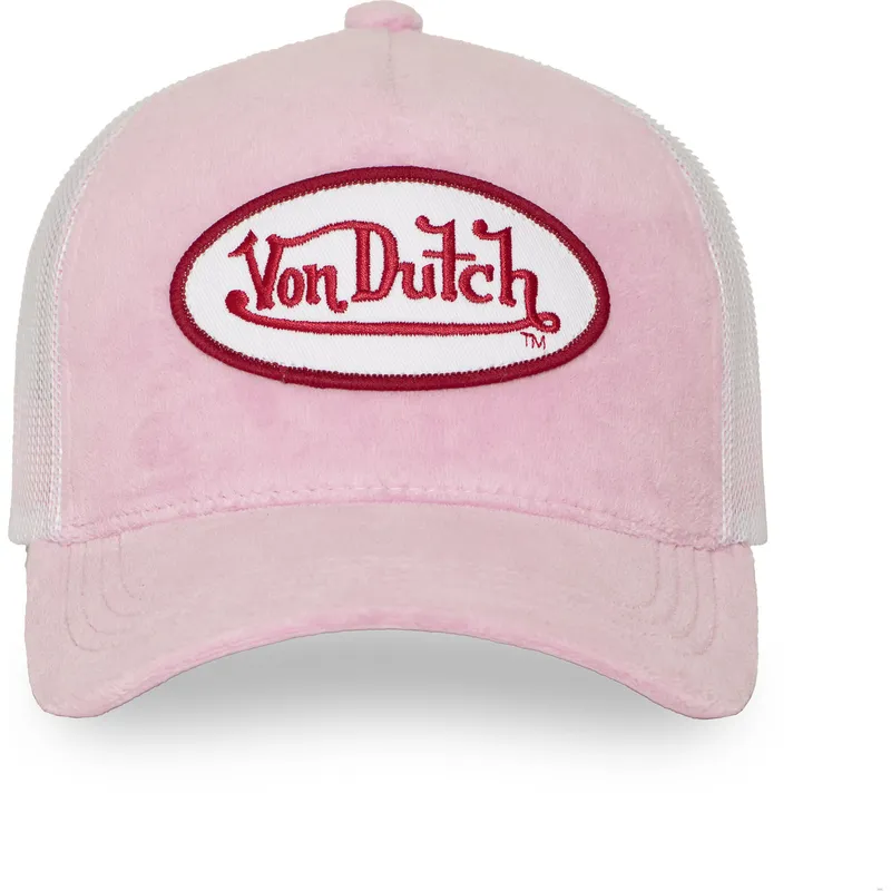 cappellino-trucker-rosa-e-bianco-kylie-p-di-von-dutch