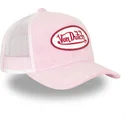cappellino-trucker-rosa-e-bianco-kylie-p-di-von-dutch