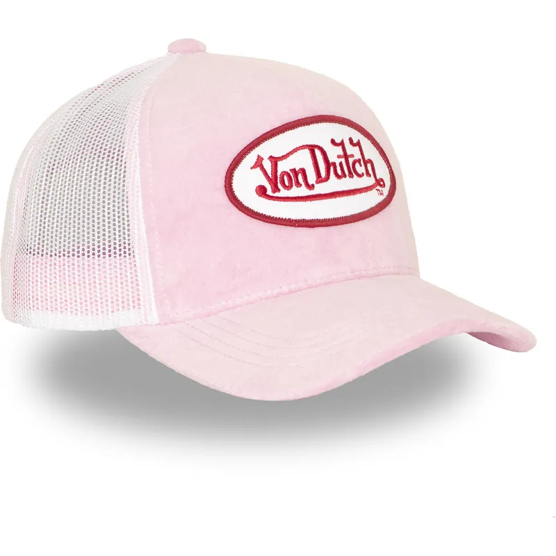 cappellino-trucker-rosa-e-bianco-kylie-p-di-von-dutch
