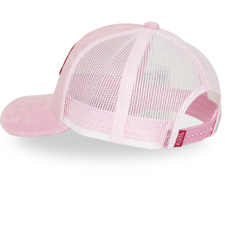 cappellino-trucker-rosa-e-bianco-kylie-p-di-von-dutch