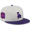 beige-och-violett-flat-keps-59fifty-clr-dvlp-los-angeles-dodgers-mlb-fran-new-era