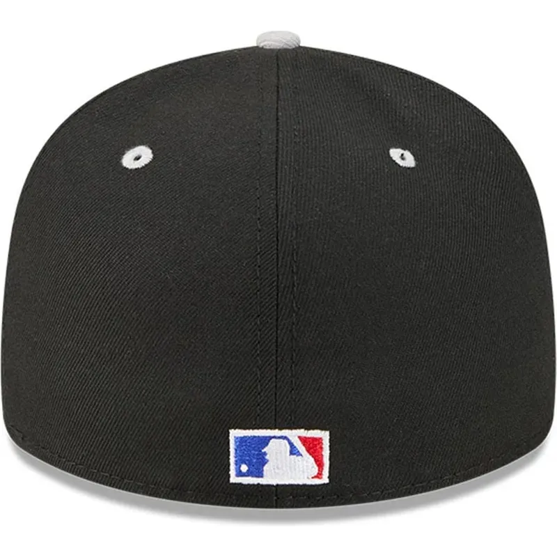 cappellino-curvo-nero-e-grigio-regolabile-59fifty-player-frank-thomas-dei-chicago-white-sox-mlb-di-new-era