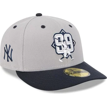 Szara i granatowa zakrzywiona czapka dopasowana 59FIFTY Player Aaron Judge New York Yankees MLB od New Era