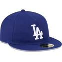 cappello-piatto-blu-regolabile-59fifty-retro-crown-a-frame-easy-dei-los-angeles-dodgers-mlb-di-new-era