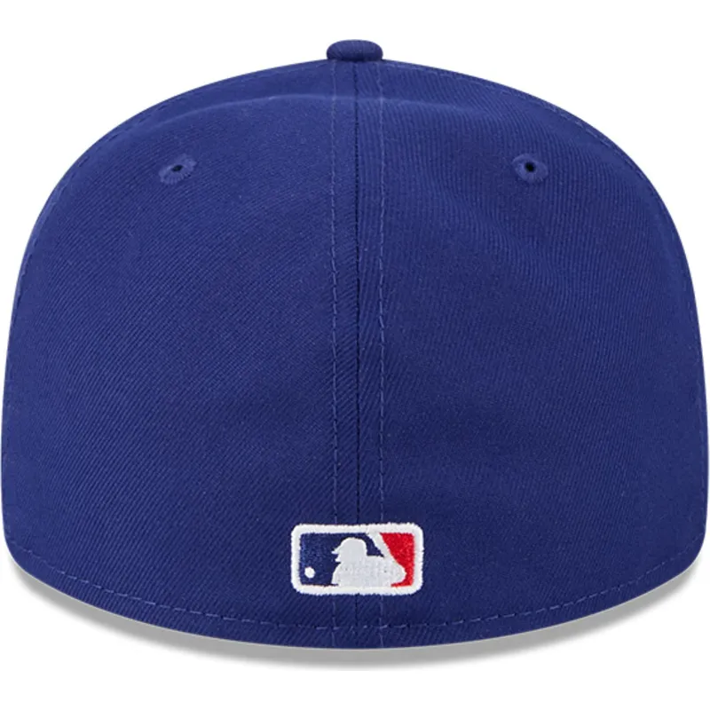 blaue-flache-angepasste-59fifty-retro-crown-a-frame-easy-kappe-der-los-angeles-dodgers-mlb-von-new-era