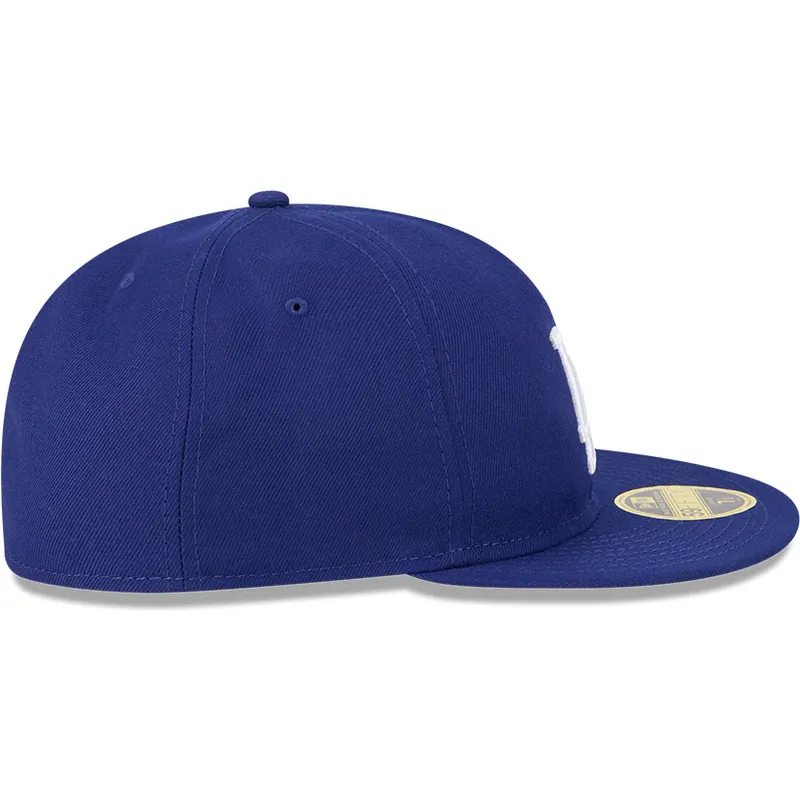 cappello-piatto-blu-regolabile-59fifty-retro-crown-a-frame-easy-dei-los-angeles-dodgers-mlb-di-new-era