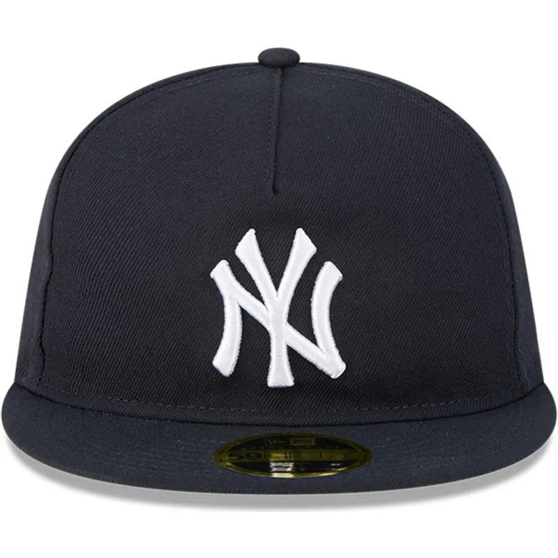 new-york-yankees-mlb-new-era-59fifty-retro-crown-a-frame-easy-fitted-cap-in-marineblau