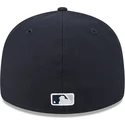 casquette-plate-bleue-marine-ajustee-59fifty-retro-crown-a-frame-easy-new-york-yankees-mlb-new-era
