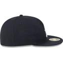 casquette-plate-bleue-marine-ajustee-59fifty-retro-crown-a-frame-easy-new-york-yankees-mlb-new-era