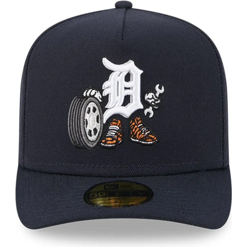 epci-curbata-bleumarin-fitted-59fifty-a-frame-cartoon-de-detroit-tigers-mlb-de-new-era