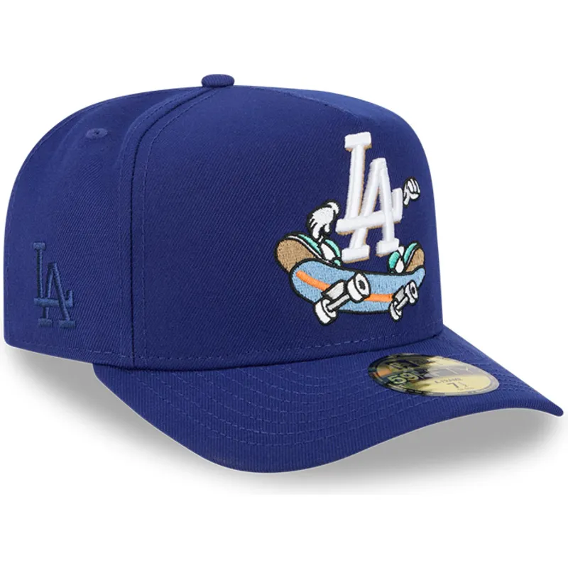 epci-curbata-albastru-fitted-59fifty-a-frame-cartoon-de-los-angeles-dodgers-mlb-de-new-era
