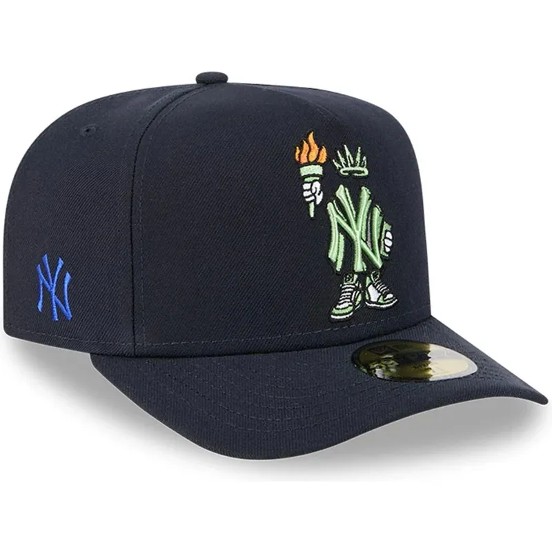 epci-curbata-bleumarin-fitted-59fifty-a-frame-cartoon-de-new-york-yankees-mlb-de-new-era