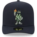 epci-curbata-bleumarin-fitted-59fifty-a-frame-cartoon-de-new-york-yankees-mlb-de-new-era