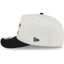 bezowo-czarna-czapka-z-zakrzywionym-daszkiem-snapback-9fifty-a-frame-chainstitch-boston-bruins-nhl-od-new-era