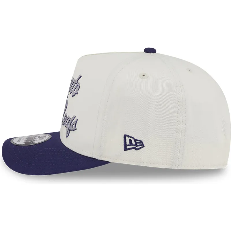 epci-curbata-bej-snapback-9fifty-a-frame-chainstitch-de-toronto-maple-leafs-nhl-de-new-era
