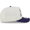 toronto-maple-leafs-nhl-new-era-9fifty-a-frame-chainstitch-beige-och-violett-snapbackkurvkeps