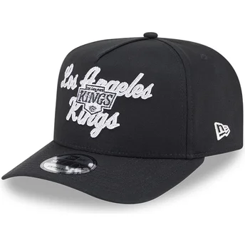 Καπέλο με καμπύλο γείσο μαύρο snapback 9FIFTY A Frame Chainstitch των Los Angeles Kings NHL της New Era