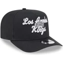 epci-curbata-negru-snapback-9fifty-a-frame-chainstitch-de-los-angeles-kings-nhl-de-new-era