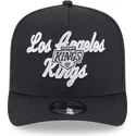 epci-curbata-negru-snapback-9fifty-a-frame-chainstitch-de-los-angeles-kings-nhl-de-new-era