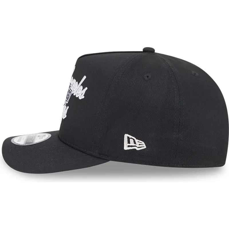 epci-curbata-negru-snapback-9fifty-a-frame-chainstitch-de-los-angeles-kings-nhl-de-new-era