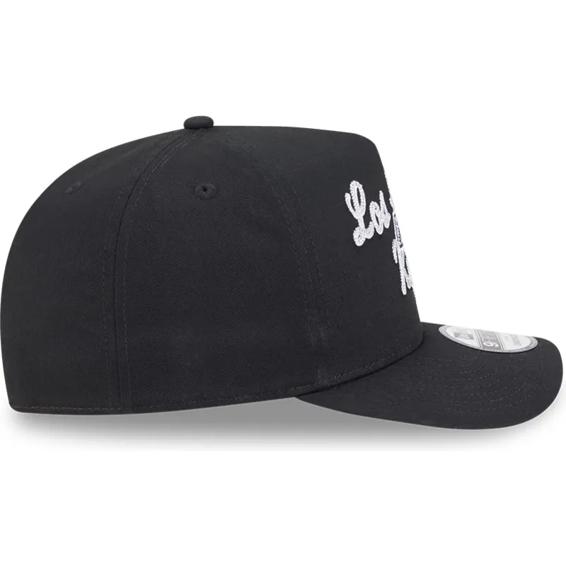epci-curbata-negru-snapback-9fifty-a-frame-chainstitch-de-los-angeles-kings-nhl-de-new-era