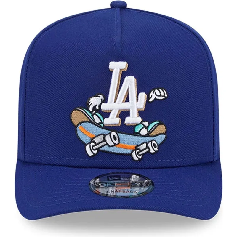 epci-curbata-albastru-snapback-9fifty-a-frame-cartoon-de-los-angeles-dodgers-mlb-de-new-era
