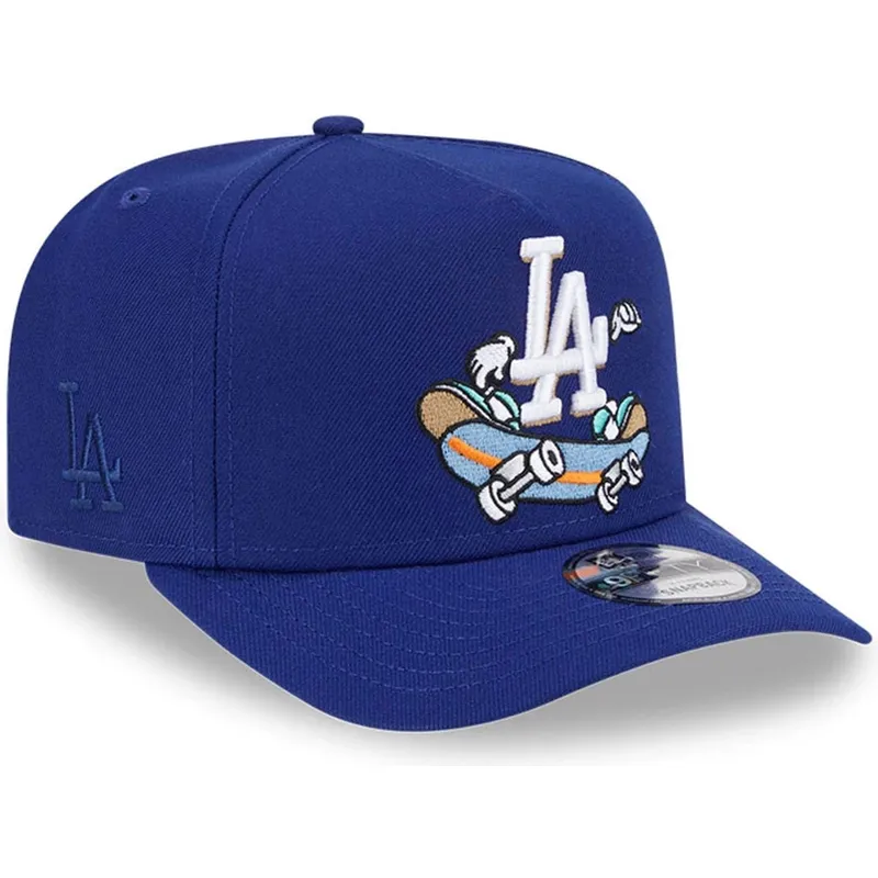epci-curbata-albastru-snapback-9fifty-a-frame-cartoon-de-los-angeles-dodgers-mlb-de-new-era