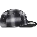 epci-plata-negru-snapback-9fifty-retro-crown-plaid-de-boston-red-sox-mlb-de-new-era