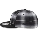 chicago-white-sox-mlb-new-era-9fifty-retro-crown-plaid-svart-snapback-flat-keps