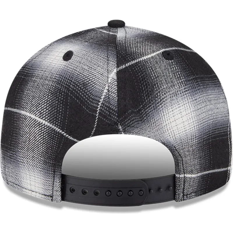 schwarze-snapback-kappe-9fifty-retro-crown-plaid-der-detroit-tigers-mlb-von-new-era