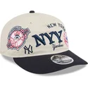epci-curbata-bej-snapback-9fifty-retro-crown-scatter-de-new-york-yankees-mlb-de-new-era