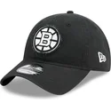 casquette-courbee-noire-ajustable-9twenty-stamp-boston-bruins-nhl-new-era