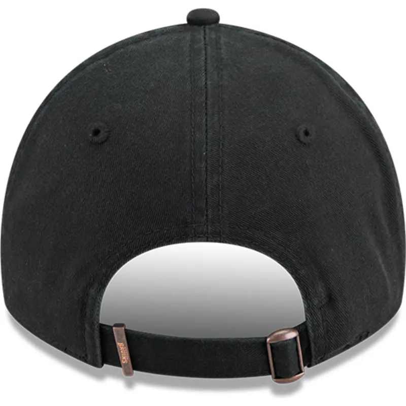 schwarze-verstellbare-9twenty-kappe-mit-gebogenem-schirm-boston-bruins-nhl-von-new-era