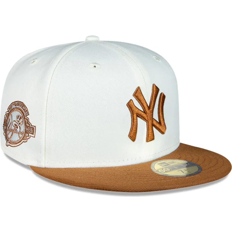 epci-plata-maro-fitted-59fifty-chrome-toast-side-patch-de-new-york-yankees-mlb-de-new-era