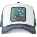 epci-curbata-papagal-snapback-forest-cas2-for3-cerb-fiare-mitice-de-capslab