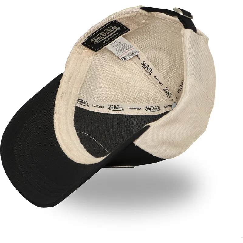 cappello-trucker-nero-e-beige-regolabile-lof-b30-di-von-dutch