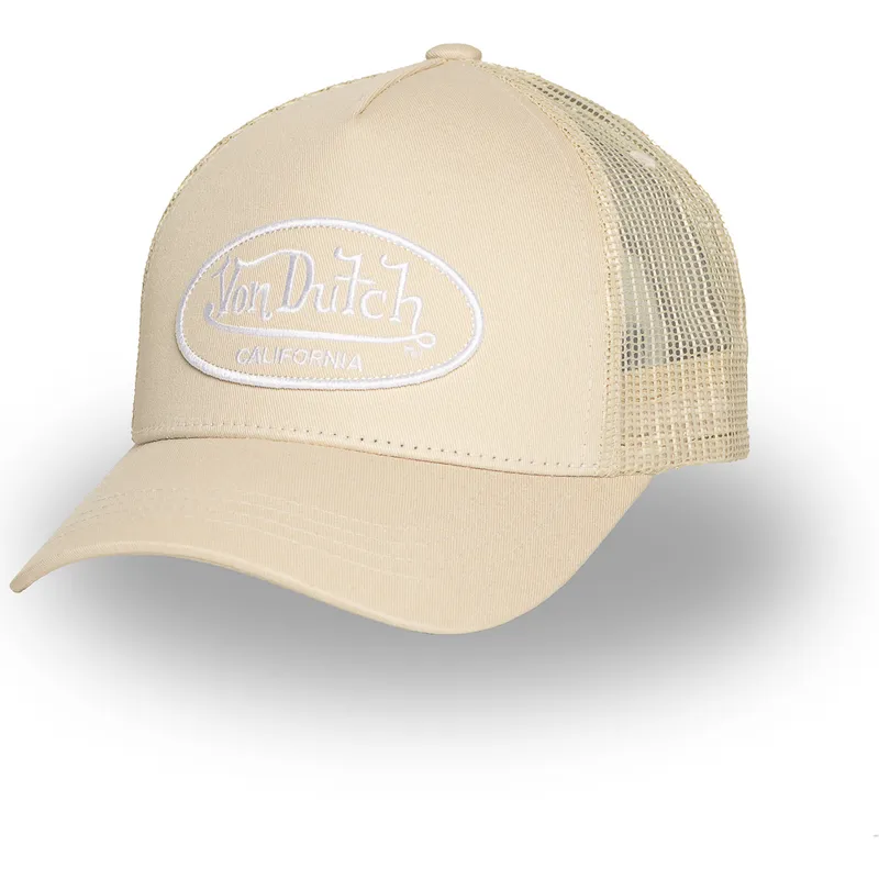beige-verstellbare-trucker-kappe-lof-b35-von-von-dutch