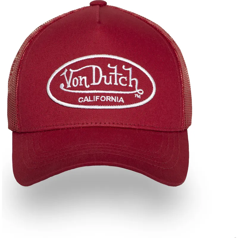 cap-curbata-red-adjustable-strap-de-von-dutch