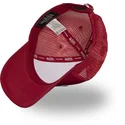 casquette-trucker-rouge-ajustable-lof-b38-von-dutch