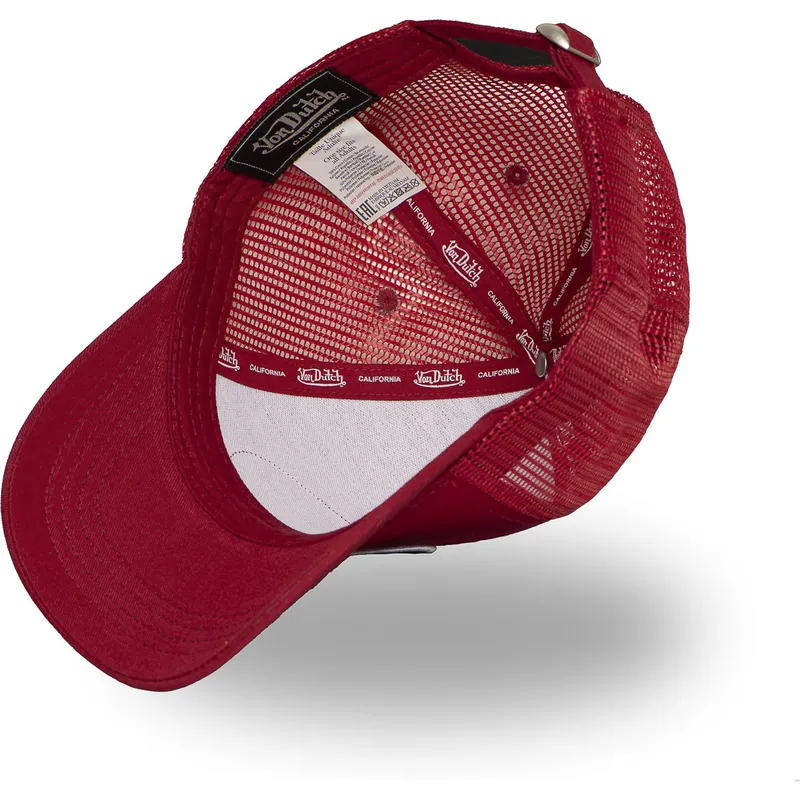 cap-curbata-red-adjustable-strap-de-von-dutch