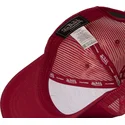 casquette-trucker-rouge-ajustable-lof-b38-von-dutch
