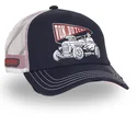 epci-curbata-bleumarin-snapback-crew26-de-von-dutch