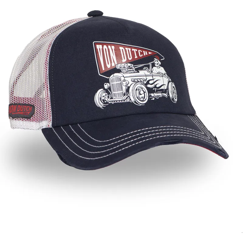 epci-curbata-bleumarin-snapback-crew26-de-von-dutch